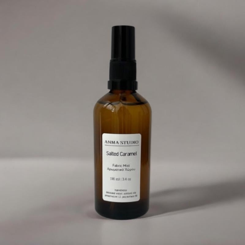 Fabric Mist Salted Caramel - Αρωματικό Σπρέι Υφασμάτων Χωρίς Οινόπνευμα (100ml) | ANMA STUDIO