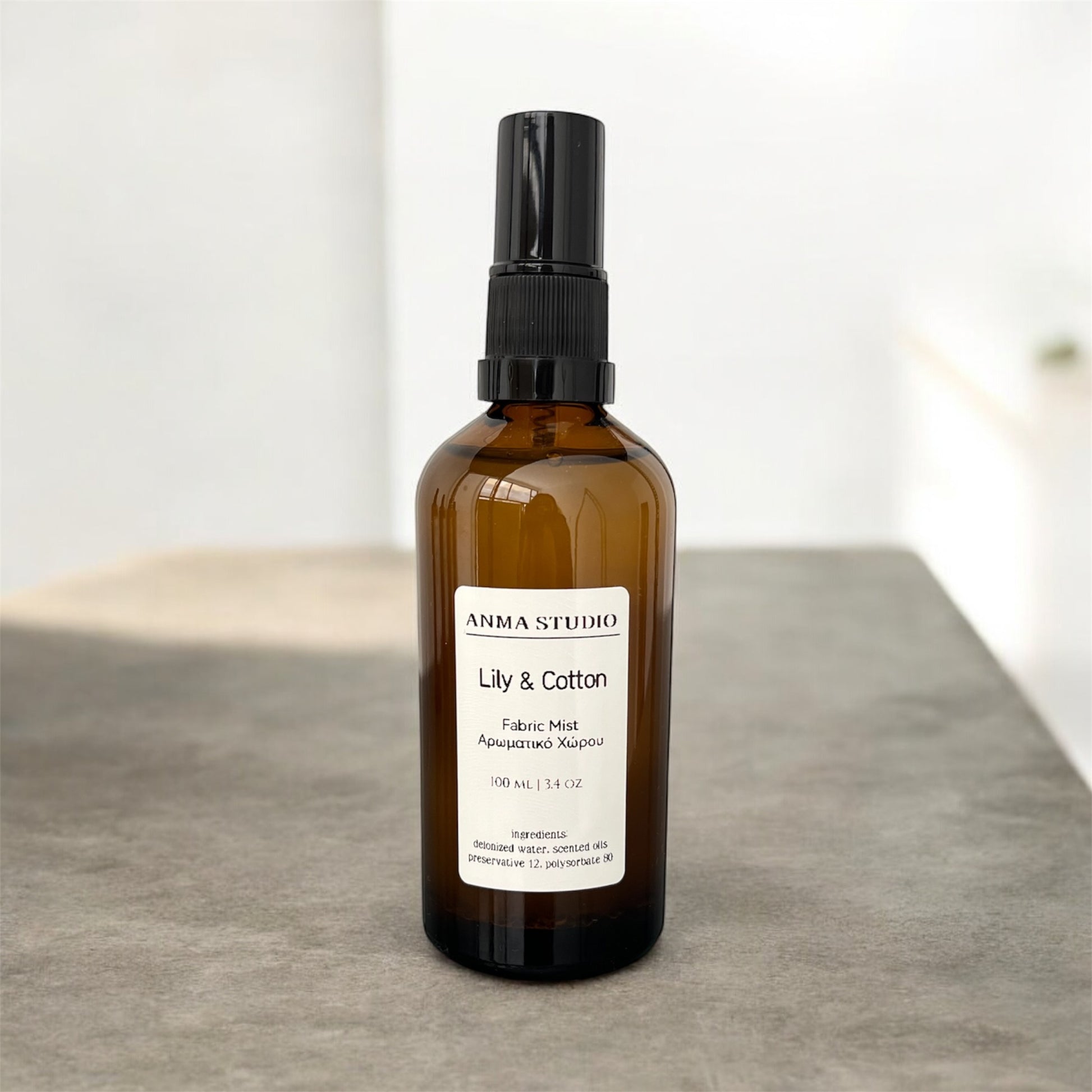 Fabric mist, αρωματικό χώρου με άρωμα lily & Cotton